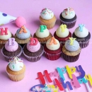 12 Happy BirthdayCup Cake