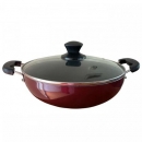 Bristo Cooking Pan 24cm With Glass Lid 
